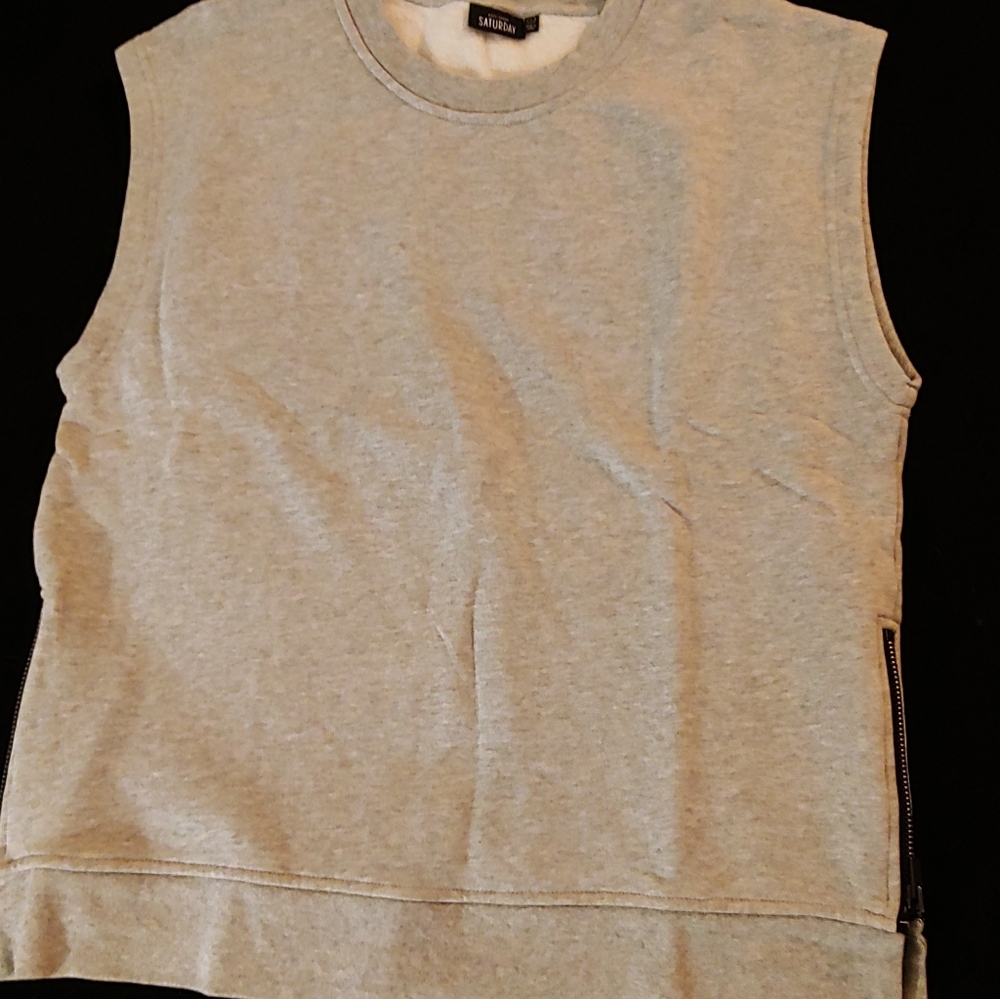 Kate Spade Saturday Sleeveless Fleece-lined Sweatshirt